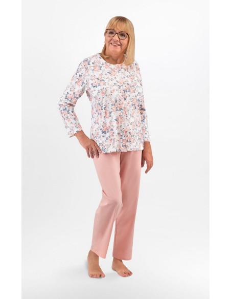 Piżama maria iii 202 dł/r 3xl-4xl damska rozpinana Martel