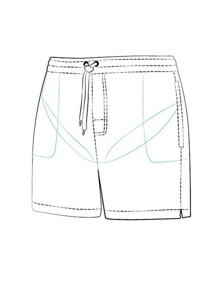 Szorty kąpielowe sm 27 n travel shorts s-3xl Self