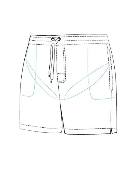 Szorty kąpielowe sm 27 n travel shorts s-3xl Self