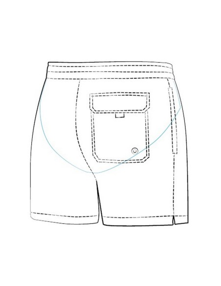 Szorty kąpielowe sm 27 n travel shorts s-3xl Self