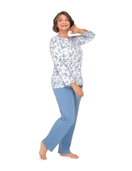 Piżama maria iii 202 dł/r m-2xl damska...