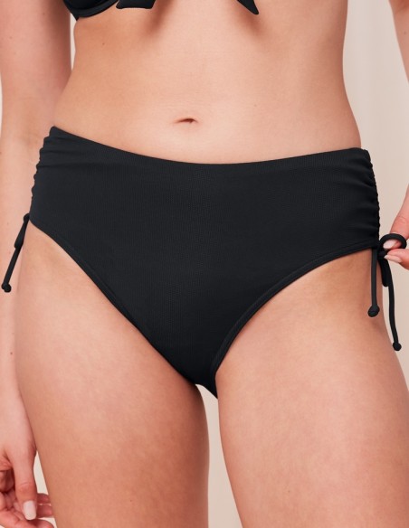 Figi kąpielowe z wysokim stanem Triumph Summer Glow Maxi SD new czarne 