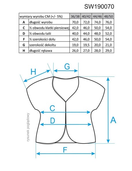 Sweater ladies' kardigan Enny 190070