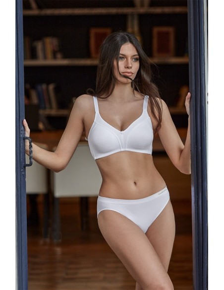 Bra soft blanca Selene