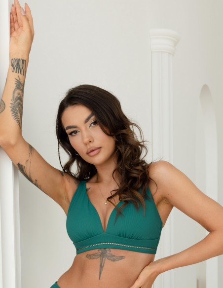 Biustonosz kąpielowy braletka bikini miękki bez fiszbin Krisline Tarifa 