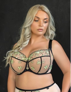 Bra soft full cup Krisline Lime