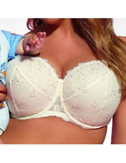 Biustonosz do karmienia miękki Krisline Fortuna Ecru       2