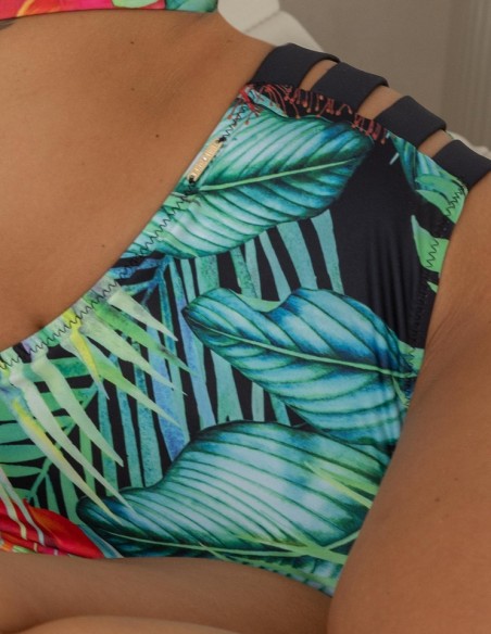 Panties swim brazilians with wysokim stanem Krisline Jungle