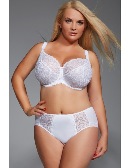 Biustonosz miękki Krisline Betty biały 