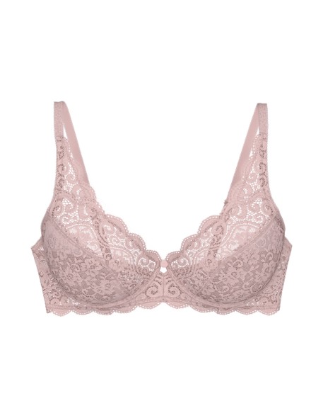 Bra lacy soft Triumph Amourette W mauve rose