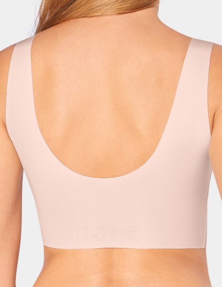 Biustonosz bezszwowy Sloggi Zero Feel Top Ex, bez fiszbin