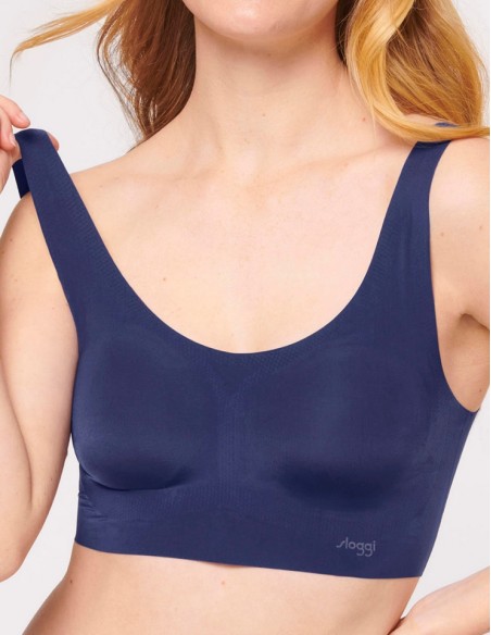 Biustonosz bezszwowy Sloggi Zero Feel Top Ex, bez fiszbin