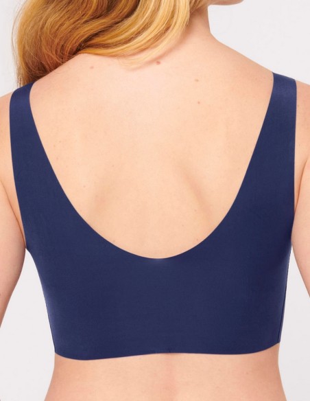 Biustonosz bezszwowy Sloggi Zero Feel Top Ex, bez fiszbin