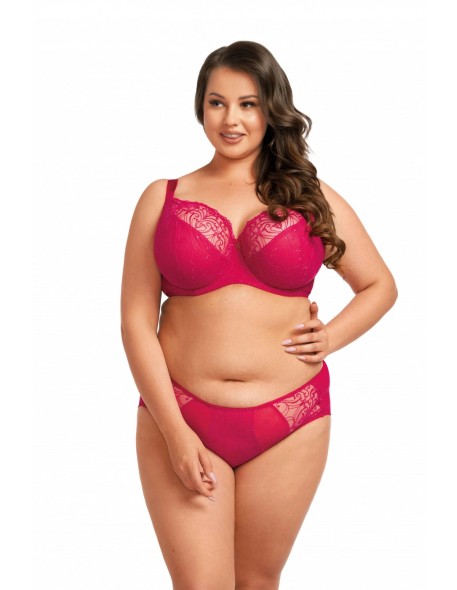 Biustonosz miękki malinowy Nessa Sonata, na...