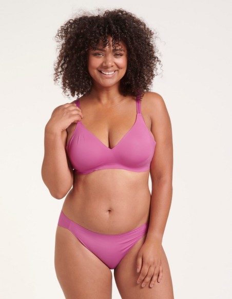 Biustonosz miękki Sloggi Body Adapt Soft Bra różowy