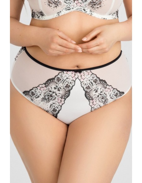 Panties briefs women's Black & White Gorsenia K841