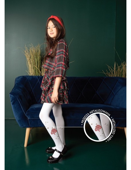 Tights dr 2227 christmas tree 3d 40 den 92-140...