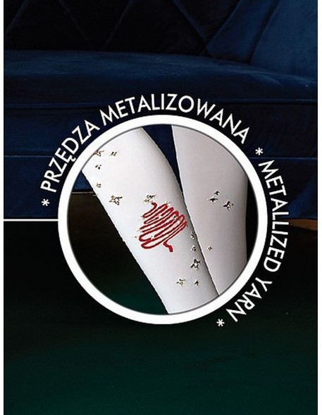 Tights dr 2227 christmas tree 3d 40 den 92-140...