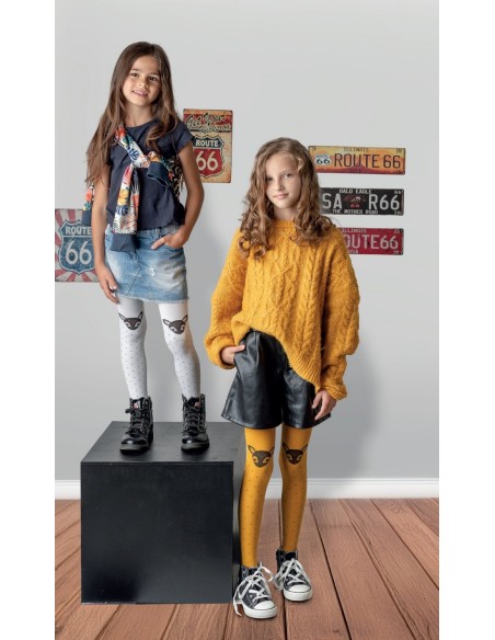 Rajstopy dr 2423 felinka 40 den 92-134 Knittex