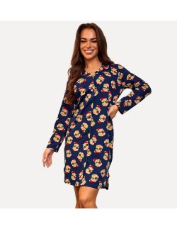 Shirt 104/474 teddy 7 dł/r 3xl-5xl women's rozpinana... 2