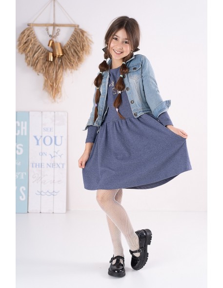 Tights dr 2414 lumi fishnet 122-158 Knittex