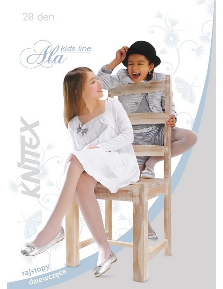 Rajstopy dr 0006 ala 20 den 122-158 Knittex