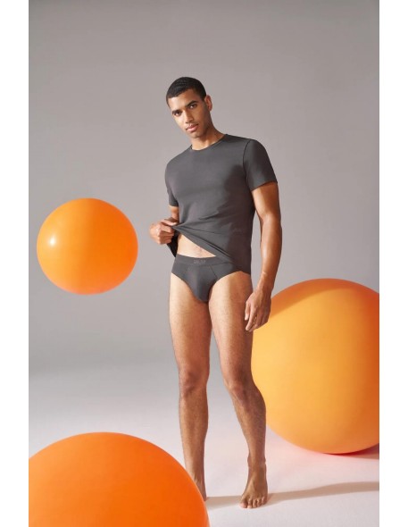 Slg base brief c2p charcoal Sloggi