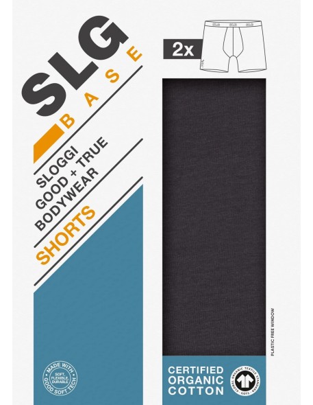 Slg base short c2p charcoal Sloggi