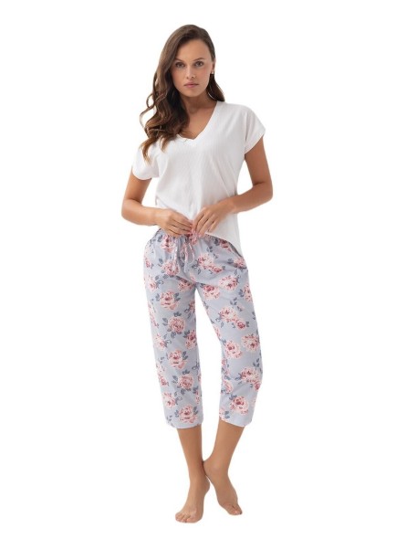 Piżama 337 kr/r m-2xl w25 damska Luna