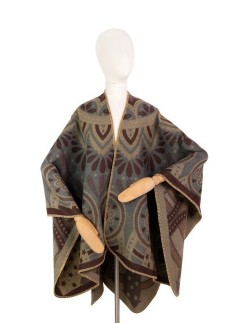 Poncho 23447 paisley winter Art Of Polo 2