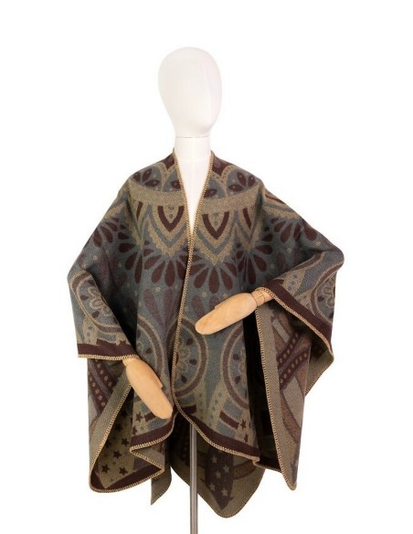 Poncho 23447 paisley winter Art Of Polo