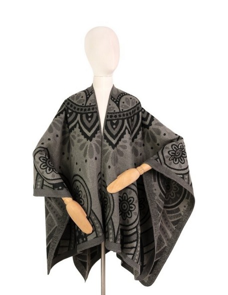 Poncho 23447 paisley winter Art Of Polo