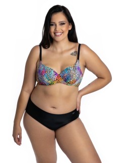 Dwuczęściowy kostium kąpielowy klasyczny usztywniany...