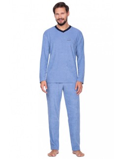 Piżama 592 dł/r frotte 2xl-3xl męska Regina 2