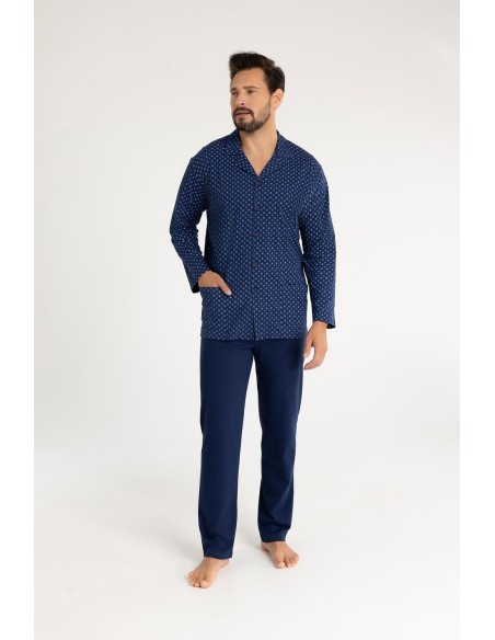 Pajamas 486 dł/r m-xl z25/26 men's rozpinana Regina