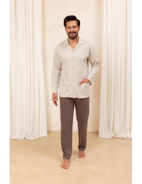 Pajamas 486 dł/r m-xl z25/26 men's rozpinana...