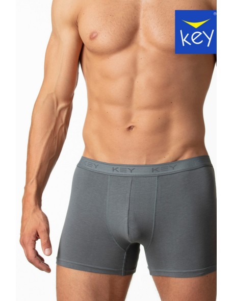 Bokserki męskie z szeroką taśmą Key MXH 019 