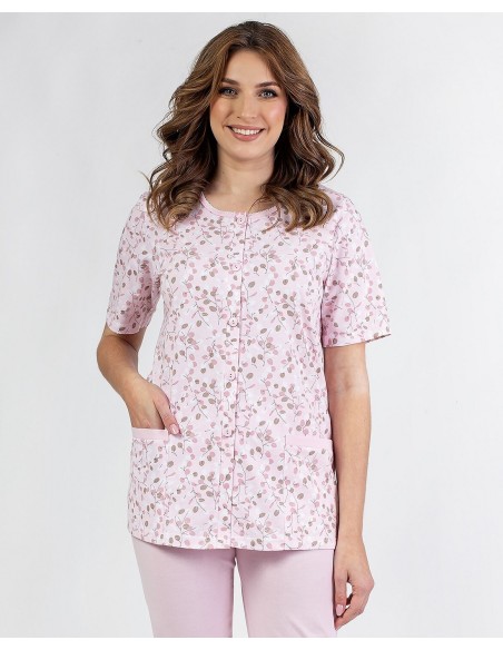 Piżama 694 kr/r m-xl w25 damska rozpinana Regina