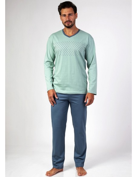 Piżama 468 dł/r 2xl-3xl z24/25 męska Regina