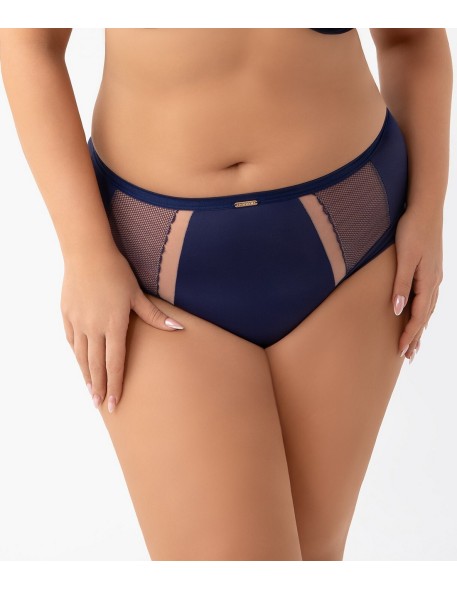 Figi luisse k442/1 granatowe Gorsenia