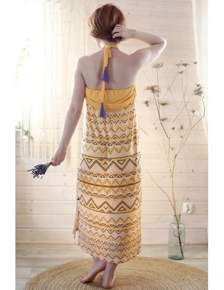 Letnia sukienka damska Key LHD 960 1 A21, idealna na plażę