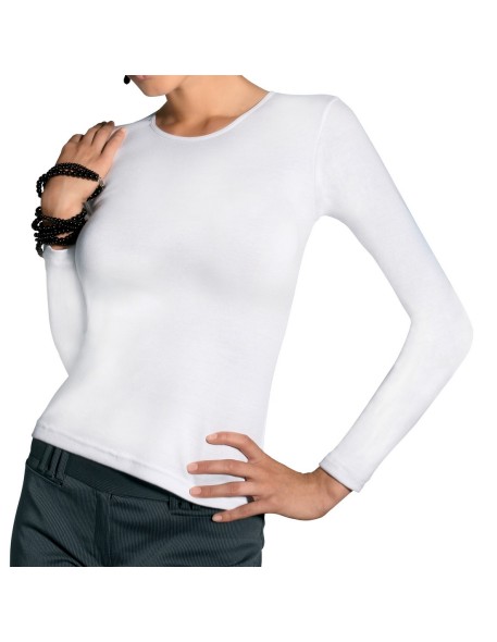 T-shirt women's with long sleeve bawełniana...