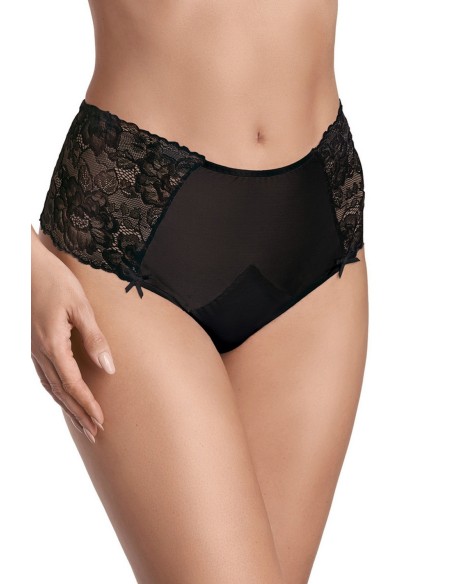 Stringo-szorty damskie Ewana N079, brazyliany koronkowe