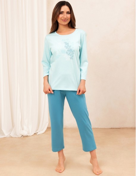 Pajamas 706 3/4 2xl-4xl z25/26 women's Regina