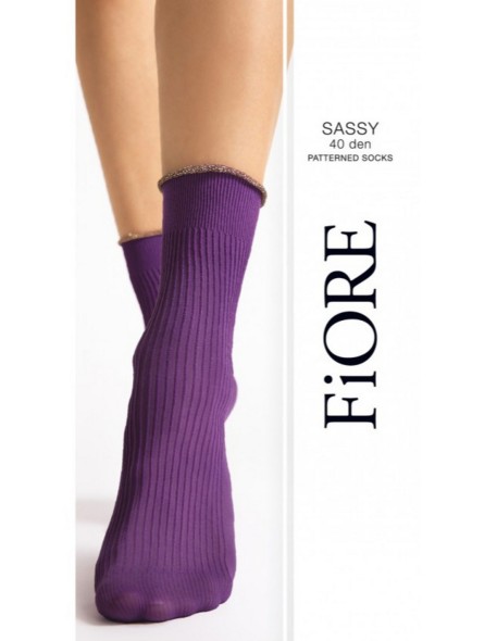 Sassy - skarpetki 40 den Fiore