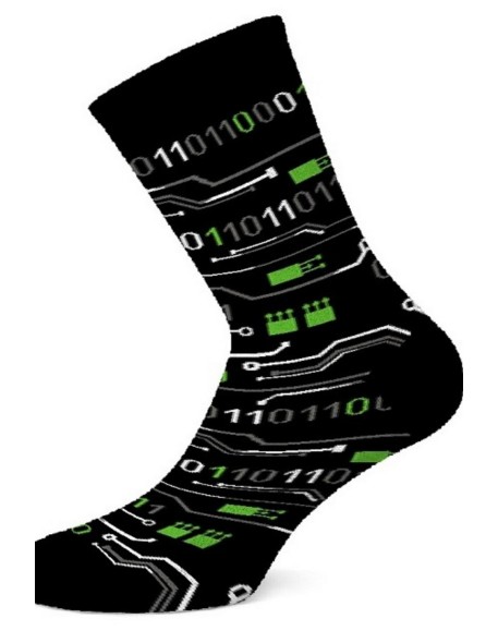 "casual- socks patterned, męskie" Gatta