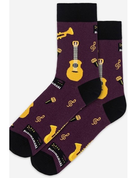 "casual- socks patterned, męskie" Gatta