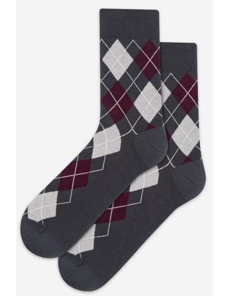 "casual- socks patterned, męskie" Gatta