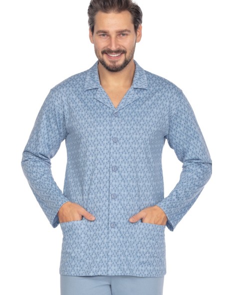 Pajamas 463 dł/r 2xl-3xl l24 men's rozpinana...
