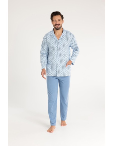 Piżama 486 dł/r 2xl-3xl z25/26 męska rozpinana Regina